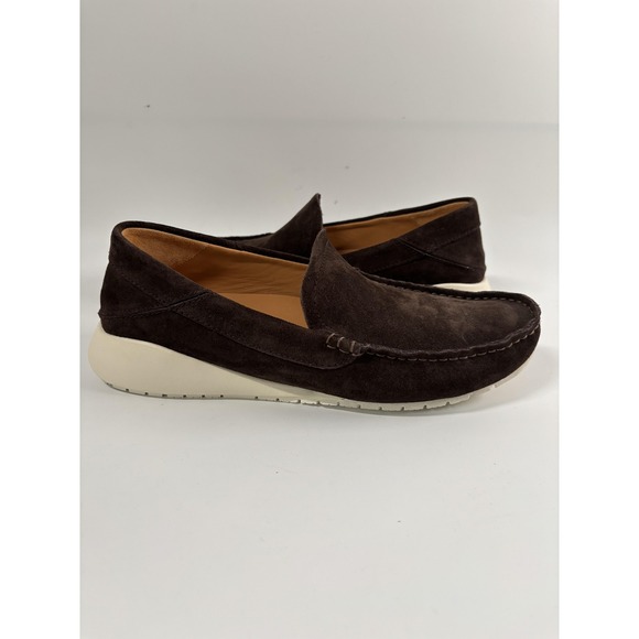 OluKai Other - OluKai Ka'a Loafer Shoes Mens Size 15 Brown Leather Suede Slip On Comfort